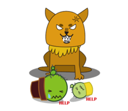 Everyday of cactus  Part 2   -Chisabo- sticker #790300