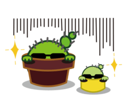 Everyday of cactus  Part 2   -Chisabo- sticker #790301