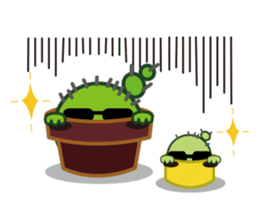 Everyday of cactus Part 2 -Chisabo- sticker #790301