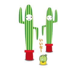 Everyday of cactus  Part 2   -Chisabo- sticker #790302