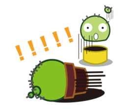 Everyday of cactus  Part 2   -Chisabo- sticker #790303