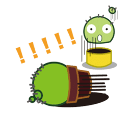 Everyday of cactus Part 2 -Chisabo- sticker #790303