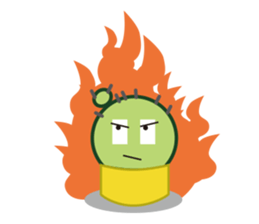 Everyday of cactus  Part 2   -Chisabo- sticker #790304