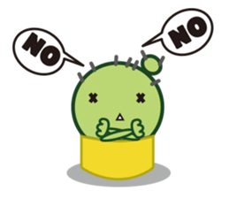 Everyday of cactus  Part 2   -Chisabo- sticker #790308