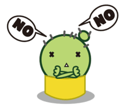 Everyday of cactus Part 2 -Chisabo- sticker #790308