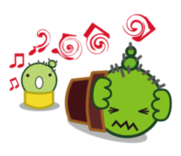 Everyday of cactus Part 2 -Chisabo- sticker #790309