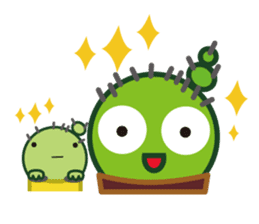 Everyday of cactus Part 2 -Chisabo- sticker #790312