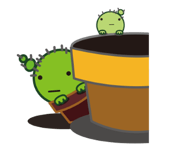 Everyday of cactus  Part 2   -Chisabo- sticker #790318