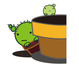 Everyday of cactus Part 2 -Chisabo- sticker #790318