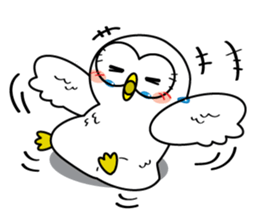 Don't say "Fight!" for man is down. sticker #791755