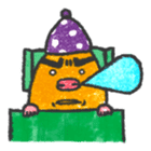 Cave mole man sticker #791959