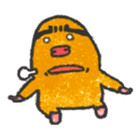 Cave mole man sticker #791961