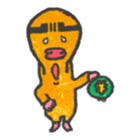 Cave mole man sticker #791982