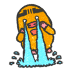 Cave mole man sticker #791994
