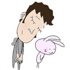 ZENTAI,rabbit&robot.