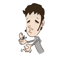 ZENTAI,rabbit&robot. sticker #792064