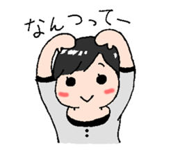 Pretty girl sticker sticker #792120