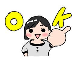 Pretty girl sticker sticker #792127