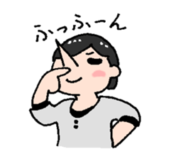 Pretty girl sticker sticker #792131