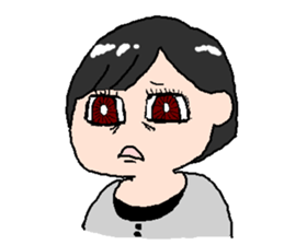 Pretty girl sticker sticker #792150