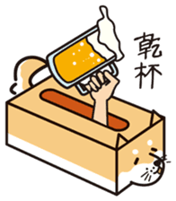 Tissue box Shiba-ken sticker #792599