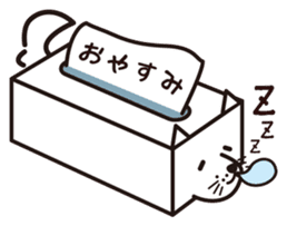 Tissue box Shiba-ken sticker #792601
