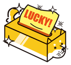 Tissue box Shiba-ken sticker #792602