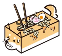 Tissue box Shiba-ken sticker #792627