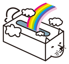 Tissue box Shiba-ken sticker #792631