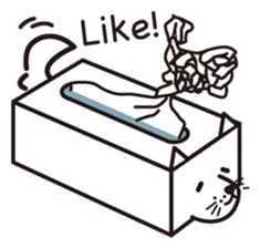 Tissue box Shiba-ken sticker #792633