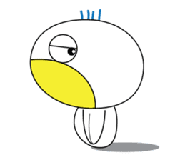 The Bird of Happiness is "Good Bird". sticker #793001