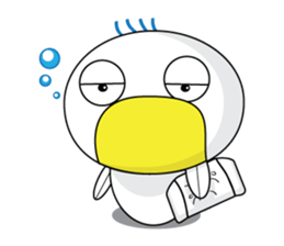 The Bird of Happiness is "Good Bird". sticker #793035