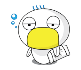 The Bird of Happiness is "Good Bird". sticker #793035