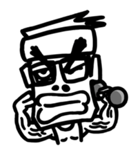 HULA KING sticker #793087