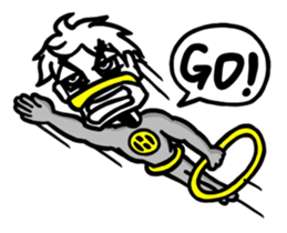 HULA KING sticker #793092