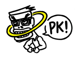 HULA KING sticker #793093