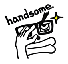 HULA KING sticker #793095