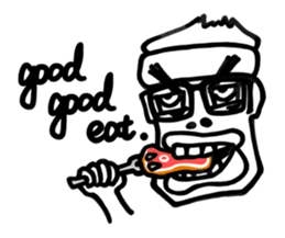 HULA KING sticker #793096