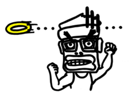 HULA KING sticker #793097