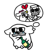 HULA KING sticker #793116