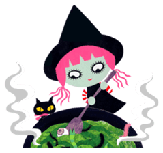 Spooky Monsters sticker #793127