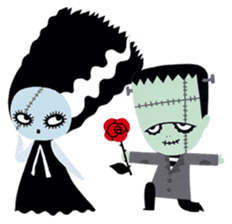 Spooky Monsters sticker #793133