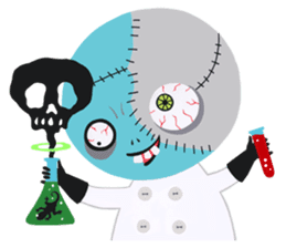 Spooky Monsters sticker #793135