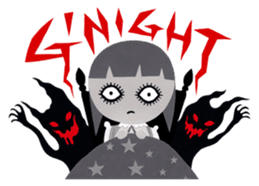 Spooky Monsters sticker #793138