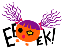 Spooky Monsters sticker #793145