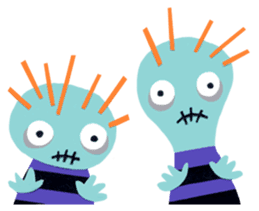 Spooky Monsters sticker #793151