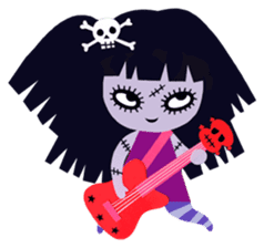 Spooky Monsters sticker #793156