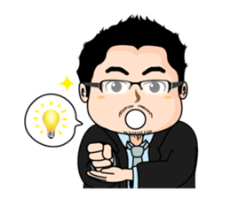 Gang of University : Prof.Ken sticker #793561