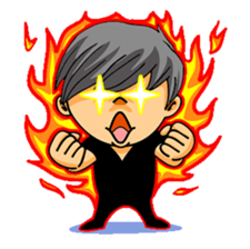 Large head- Boo sticker #793843