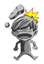 Large head- Boo sticker #793848